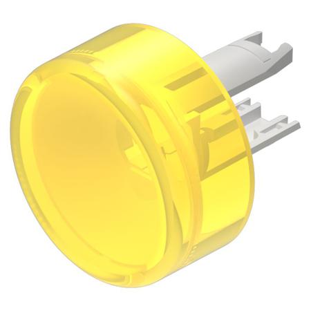 18-962.4 Indicator Lens Round Style, Yellow, 13.8 diameter