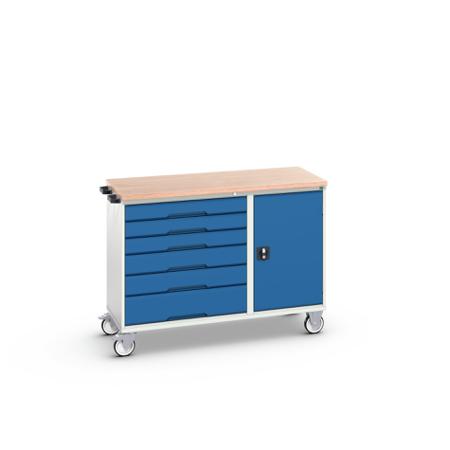 16927154-11 Bott Steel Trolley Trolley, 1300 x 600 x 980mm, 200kg Load