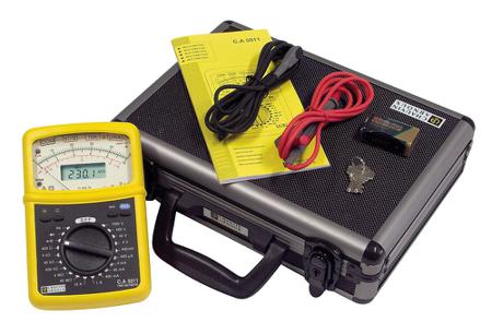 P01196311F Chauvin Arnoux CA 5011 Handheld Analogue Multimeter, 10A dc Max, 1000V ac Max - RS Calibrated