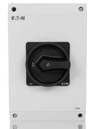182424-P3-63-I4-MBS-SVB-SW-HI11 Eaton 3 Pole Surface Mount Isolator Switch - 63A Maximum Current, 30kW Power Rating, IP65