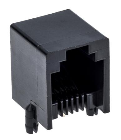 615006138421 Wurth Elektronik WR-MJ Series Female RJ11 Connector, Through Hole, UTP Shield Right Angle 6P6C -Way