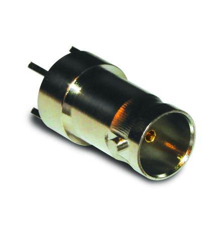 112515-75 Amphenol RF  Series, Jack PCB Mount F Connector, 75Ω, Through Hole Termination, Straight Body