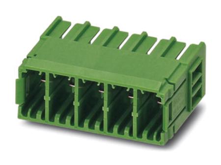 1720521 Phoenix Contact, 7.62mm Pitch, PC 5/ 8-G-7.62, 8 Way, Pluggable Terminal Block, Header, Solder Termination,