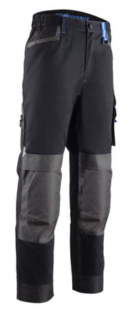 5TLP01R0XL Coverguard TELICA II Black, Blue 's Cotton, Elastane, Polyester Stretchy Work Trousers 39.4 → 42.1in, 100