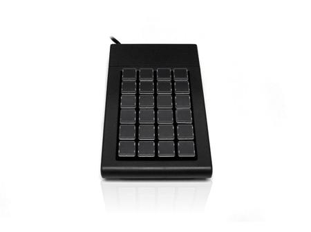 KYB500-S24AUSBBK Ceratech  Wired USB Compact Keyboard, QWERTY (UK), Black