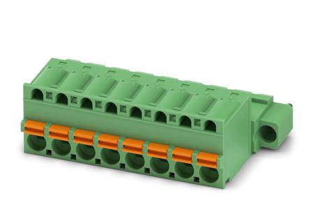 1873566 Phoenix Contact, 5.08mm Pitch, FKIC 2.5/ 8-STF-5.08, 8 Way, , Pluggable Terminal Block, Inverted Plug, Cable Mount,