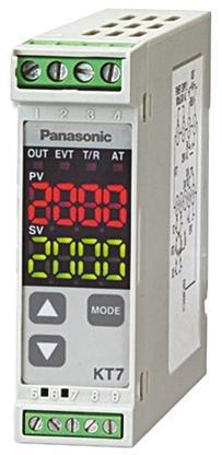 AKT7113100 Panasonic KT7 PID Temperature Controller, 22.5 x 75mm, 1 Output Current, 100 → 240 V ac Supply Voltage