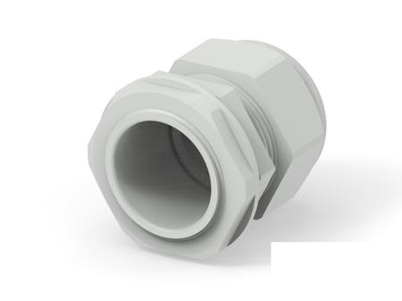 1SNG626175R0000 1SNG Series Light Grey PA 6 Cable Gland, PG29 Thread, 18mm Min, 25mm Max, IP66, IP68