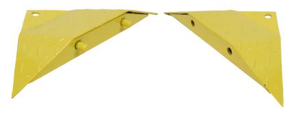 284-5292 RS PRO Steel Speed Bump, 250 mm x 385mm x 50 mm, 15km/h Speed Limit
