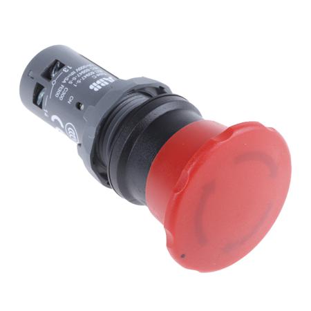 1SFA619550R1071--CE4T-10R-11 ABB Compact E-Stop, Red, 22.5mm, NC/NO