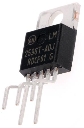 LM2596TVADJG onsemi,  Switching Regulator, 1-Channel 3A Adjustable 5-Pin, TO-220