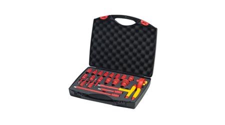 43024 Wiha 21-Piece Spanner Set, 10 mm, 11 mm, 12 mm, 13 mm, 14 mm, 17 mm, 19 mm, 22 mm, 24 mm, 27 mm, 32 mm, VDE/1000V
