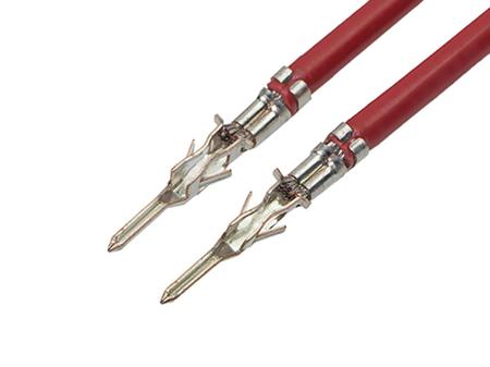 214762-2222 Molex Male Micro-Fit 3.0 to Male Micro-Fit 3.0 Crimped Wire, 150mm, 18AWG, Red