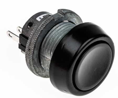 76-9410/439088B ITW Switches 76-94 Series Illuminated Push Button Switch, Momentary, Panel Mount, 22mm Cutout, SPDT, Clear LED, 250V