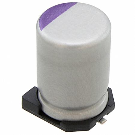6SVPE150M Panasonic 150μF Surface Mount Polymer Capacitor, 6.3V