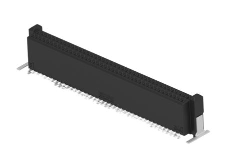 294020-E ERNI ERNI MicroCon Series Vertical Surface Mount PCB Socket, 80-Contact, 2-Row, 0.8mm Pitch, Surface Mount Termination