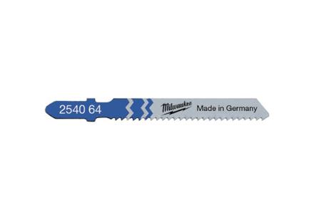 4932254064 Milwaukee 55mm Cutting Length Jigsaw Blade, Pack of 5