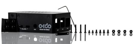 OKdo Rock 4C+ Case Okdo ROCK SBC Case for use with ROCK 4C+ Single Board Computer, Black