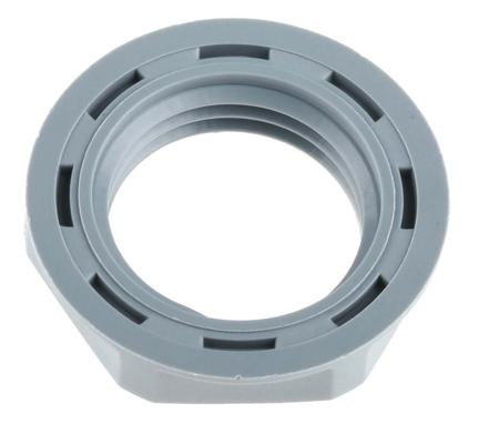 53119010 Lapp Grey Fibreglass PA Cable Gland Locknut, M16 Thread, IP68