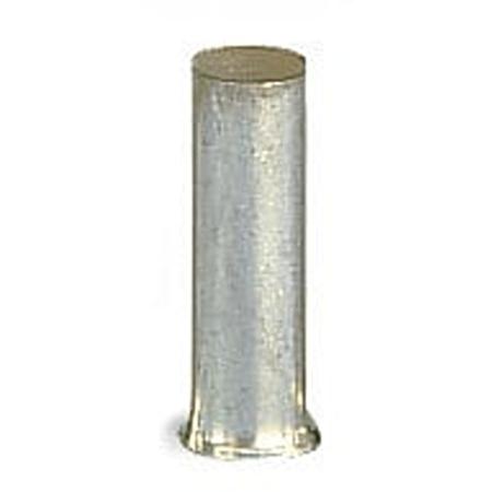 216-107 WAGO, 216 Ferrule, 10mm Pin Length, 4mm Pin Diameter, Silver