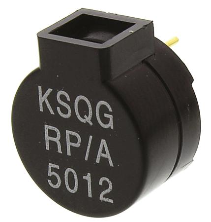 771-6932 RS PRO 80dB PCB Mount Continuous External Magnetic Buzzer Component, 12 (Dia.) x 7.5mm, 1V ac Min, 2V ac Max