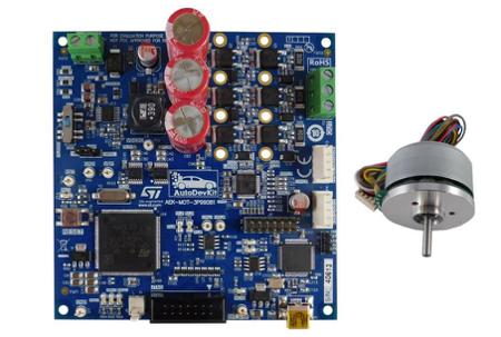 AEK-MOT-3P9908M STMicroelectronics Motor Evaluation Board Brushless DC Motor for SPC560P & L9908 for BLCD Motor