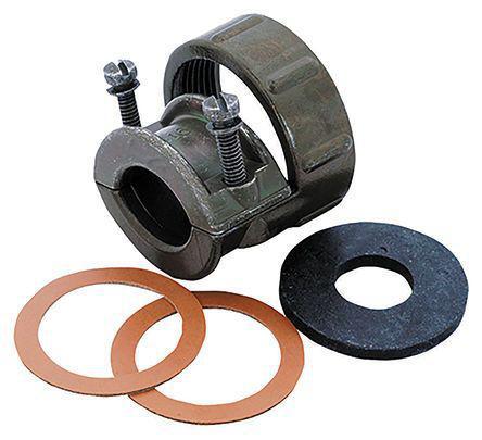 97-3057-4-621- Amphenol 97 Series, Size 10SL, 12S Straight Cable Clamp, For Use With Jacketed Cable, Wires Protected by Tubing