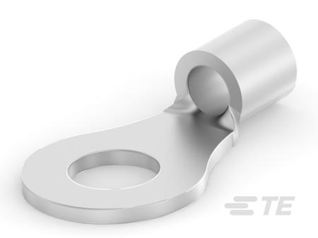 30696 TE Connectivity, SOLISTRAND Uninsulated Ring Terminal, M4mm Stud Size, Grey