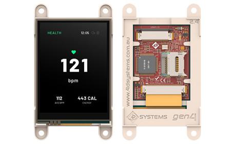 gen4-uLCD-24D 4D Systems  TFT LCD Colour Display, 2.4in, 240 x 320pixels