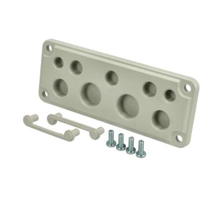 MB 10862 SET Fibox Structural System Cable Management 62mm Internal Width 193mm Internal Height, 216mm L