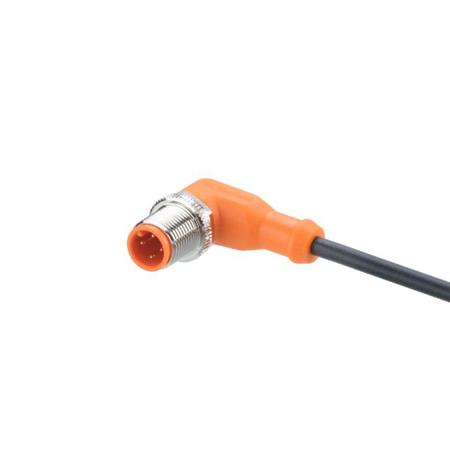EVCA05 ifm electronic Male 4 way M12 to Male 4 way M12 Communication Cable, 25 m