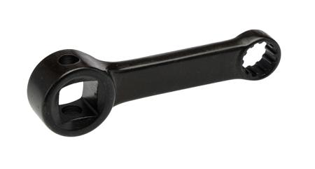 02480020 STAHLWILLE 447 series Series Square Spline Drive Adaptor, 50.8 mm, 12.4 x 6 / 19 x 11mm Insert, Gunmetal Finish