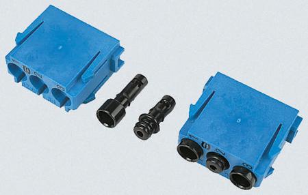 09140024501 HARTING Heavy Duty Power Connector Module, Female, Han-Modular Series, 2 Contacts