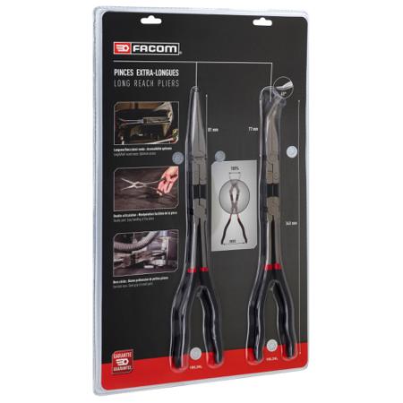 185-2LPB Facom 2 pieces Plier Set