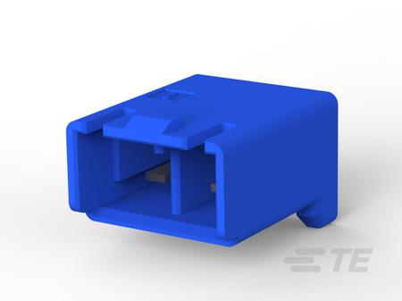 2-1376382-3 TE Connectivity Power Key 5.0 Series Vertical PCB Mount PCB Header, 2 Contact(s), 5mm Pitch, 1 Row(s), Shrouded