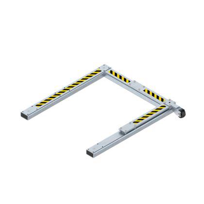 3842567414 Bosch Rexroth Foot Rest, For Use With Workstation