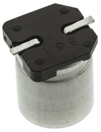 EEEFP1V221AP Panasonic Aluminium Electrolytic Capacitor 220μF 35V dc 8mm F FP SMD Series, Surface Mount Electrolytic, ±20%