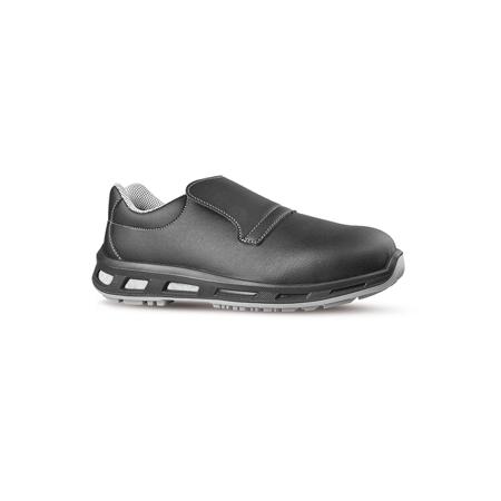 RL20282-09 UPower RL20282 Unisex Black  Toe Capped Safety Shoes, EU 43, UK 9