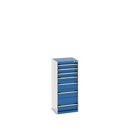 40010119-11V Bott 7 Cabinet, Steel, 1200mm x 525mm x 525mm, Blue, Light Grey