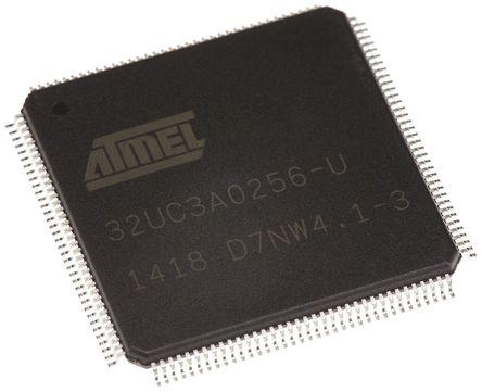 AT32UC3A0256-ALUT MCU, AVR32, 256KB Flash, 144LQFP
