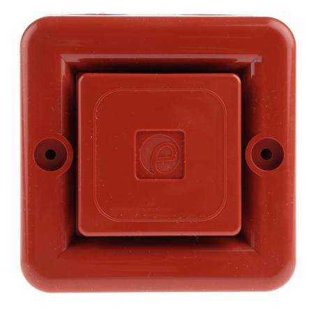 SONF1AC115R e2s Sonora Series Surface Mount Electronic Sounder, 115 V ac, 100dB at 1 m, IP66, AC, 10-Tone