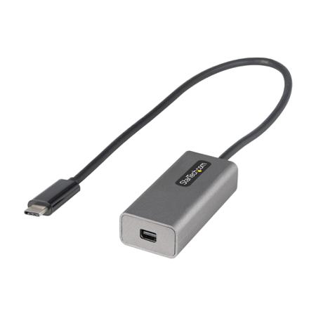 CDP2MDPEC StarTech.com USB C to Mini DisplayPort Adapter Cable, USB C, 1 Supported Display(s) - 4K @ 60Hz
