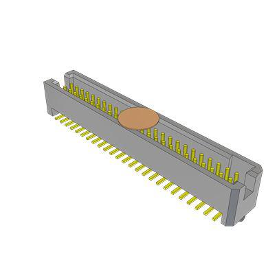 TFM-125-02-S-D-A-K-TR Samtec TFM Series Vertical Surface Mount PCB Header, 50 Contact(s), 1.27mm Pitch, 2 Row(s), Shrouded