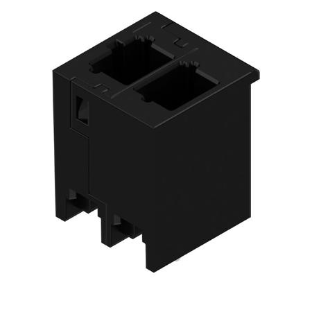 8000072425 Weidmüller  Series Straight Plug-In PCB Socket, 2-Contact, 1-Row, 5mm Pitch, Push In Termination