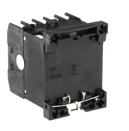 012701-DILEM4-G-24VDC- Eaton xStart DILEM 4 Pole Contactor - 9 A, 24 V dc Coil, 4NO, 4 kW