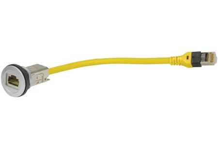 09454521501 HARTING har-port Series 2-Port RJ45 RJ45 Coupler, Cat6