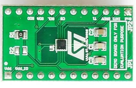 STEVAL-MKI137V1 STMicroelectronics LIS3MDL Adapter Board for Standard DIL24 Socket Adapter Board Standard DIL24 socket