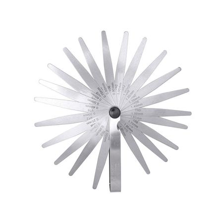 7-515 Bernstein  Stainless Steel Feeler Gauge 0.05 → 2mm, 21 Blades