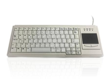 KYB500-K82B-W-US Ceratech  Wired USB Touchpad Keyboard, QWERTY (US), White