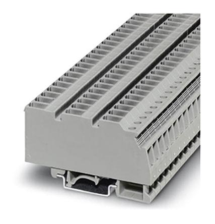 1838381 Phoenix Contact UPCV3K4-G-7.62 Series Straight Through Hole Non-Fused Terminal Block, 1 Contact(s), 7.62 mm Pitch, 1